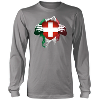 Switzerland Superhero T Shirt RLT13 - Wonder Print Shop