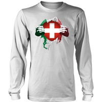 Switzerland Superhero T Shirt RLT13 - Wonder Print Shop