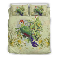 Turaco With Edelweiss Of Switzerland Bedding Set RLT13 - Wonder Print Shop