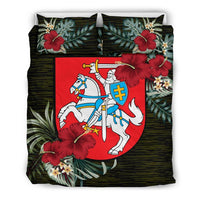 Lithuania Bedding Set - Special Hibiscus RLT6 - Wonder Print Shop