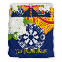 The Philippines Bedding Set Filipino Sampaguita RLT6 - Wonder Print Shop