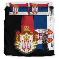 Serbia Flag Bedding Set Flag Style RLT7 - Wonder Print Shop