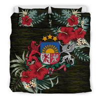 Latvia Bedding Set - Special Hibiscus RLT6 - Wonder Print Shop