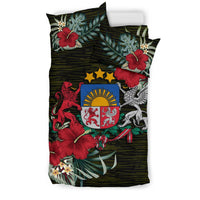 Latvia Bedding Set - Special Hibiscus RLT6 - Wonder Print Shop