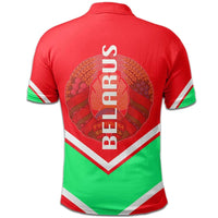 Belarus Coat Of Arms Polo Lucian Style RLT6 - Wonder Print Shop