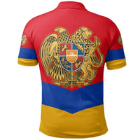 Armenian Polo Shirt Flag Style RLT8 - Wonder Print Shop