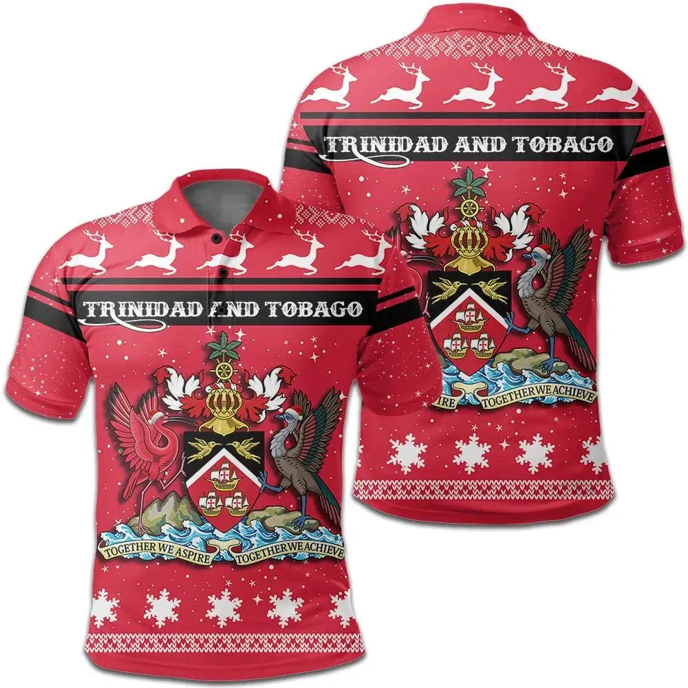 christmas-trinidad-and-tobago-coat-of-arms-polo-shirt