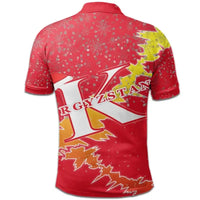 Kyrgyzstan Polo Shirt Christmas Coat Of Arms X Style RLT8 - Wonder Print Shop