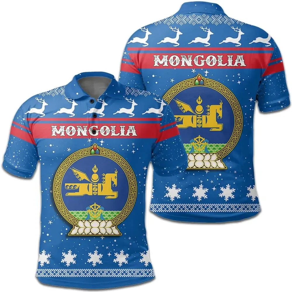 christmas-mongolia-coat-of-arms-polo-shirt