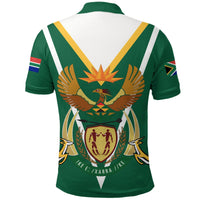 South Africa Polo Shirt Coat Of Arms RLT8 - Wonder Print Shop