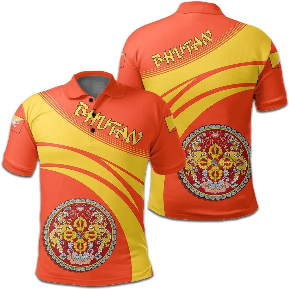 bhutan-coat-of-arms-polo-shirt-cricket-style