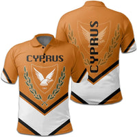 Cyprus Coat Of Arms Polo Lucian Style RLT13 - Wonder Print Shop