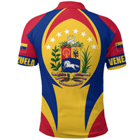 Venezuela Polo Shirt Action Flag RLT7 - Wonder Print Shop