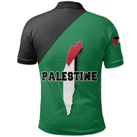 Palestine Polo Shirt Maps RLT13 - Wonder Print Shop