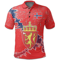 Norway Polo Shirt Christmas Coat Of Arms X Style RLT7 - Wonder Print Shop