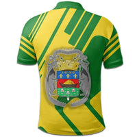 French Guiana Coat Of Arms T Shirt Rockie RLT8 - Wonder Print Shop