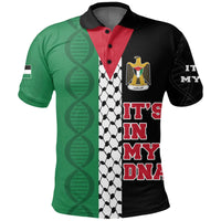 Palestine DNA Polo Shirt RLT13 - Wonder Print Shop
