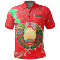 Belarus Polo Shirt Christmas Coat Of Arms X Style RLT6 - Wonder Print Shop