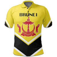 Brunei Coat Of Arms Polo Lucian Style RLT7 - Wonder Print Shop