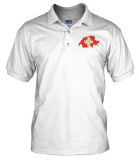 Switzerland Edelweiss Flower Polo T shirt 01 RLT13 - Wonder Print Shop