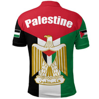 Palestine Polo Shirt, Coat Of Arms Palestine RLT13 - Wonder Print Shop