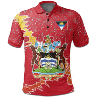 Argentina Of The Congo Polo Shirt Christmas Coat Of Arms X Style RLT13 - Wonder Print Shop