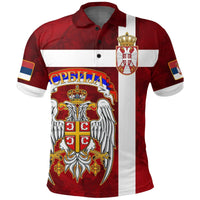 Serbia Polo Shirt Best Serbian Eagle Tattoo RLT7 - Wonder Print Shop