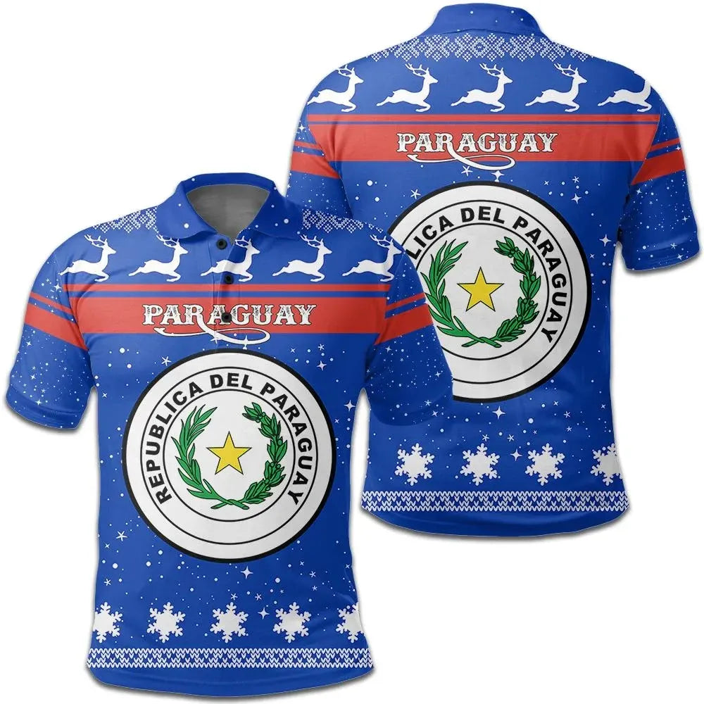 christmas-paraguay-coat-of-arms-polo-shirt