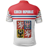 Czech Republic Hockey Polo Shirt Hockey Lion RLT13 - Wonder Print Shop