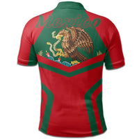 Mexico Polo Shirt Coat Of Arms My Style RLT13 - Wonder Print Shop