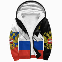 Russia Sherpa Hoodie Original Flag RLT12 - Wonder Print Shop