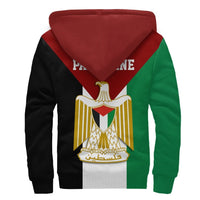 Wonder Print Shop Palestine Sherpa Hoodie, Be Stronger Palestine RLT13 - Wonder Print Shop