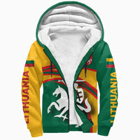Lithuania Sherpa Hoodie N Flag RLT6 - Wonder Print Shop