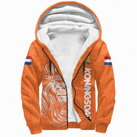 Netherlands Sherpa Hoodie Koningsdag Day RLT7 - Wonder Print Shop