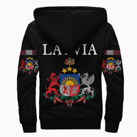 Latvia - United Sherpa Hoodie RLT6 - Wonder Print Shop
