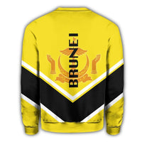 Brunei Coat Of Arms Sweatshirt Lucian Style RLT7 - Wonder Print Shop