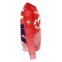 Switzerland Travel Sweatshirt RLT13 - Wonder Print Shop