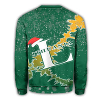 Lithuania Christmas Coat Of Arms Sweatshirt X Style8 RLT6 - Wonder Print Shop