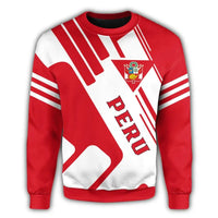 Peru Coat Of Arms Sweatshirt Rockie RLT7 - Wonder Print Shop