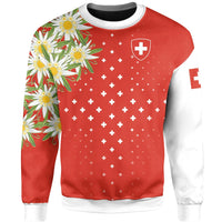 Switzerland Edelweiss Special Sweatshirt RLT13 - Wonder Print Shop