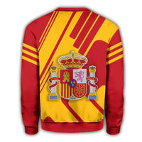 Spain Coat Of Arms Sweatshirt Rockie RLT12 - Wonder Print Shop