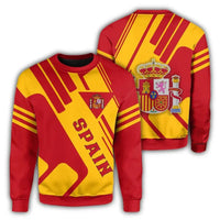 Spain Coat Of Arms Sweatshirt Rockie RLT12 - Wonder Print Shop