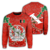 Afghanistan Christmas Coat Of Arms Sweatshirt X Style RLT8 - Wonder Print Shop