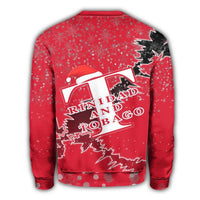 Trinidad and Tobago Christmas Coat Of Arms Sweatshirt X Style8 RLT6 - Wonder Print Shop