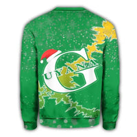 Guyana Christmas Coat of Arms Sweatshirt X Style RLT8 - Wonder Print Shop