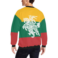 Lithuania Sweatshirt - Lithuania Flag Vytis RLT6 - Wonder Print Shop
