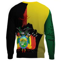 Bolivia Flag-Coat of Arms Sweatshirt RLT6 - Wonder Print Shop