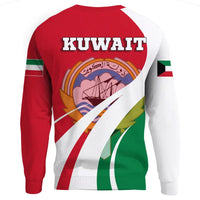 Kuwait Sweatshirt Flag Original Basic RLT8 - Wonder Print Shop