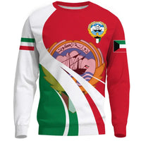 Kuwait Sweatshirt Flag Original Basic RLT8 - Wonder Print Shop