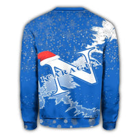 Nicaragua Christmas Coat Of Arms Sweatshirt X Style RLT8 - Wonder Print Shop